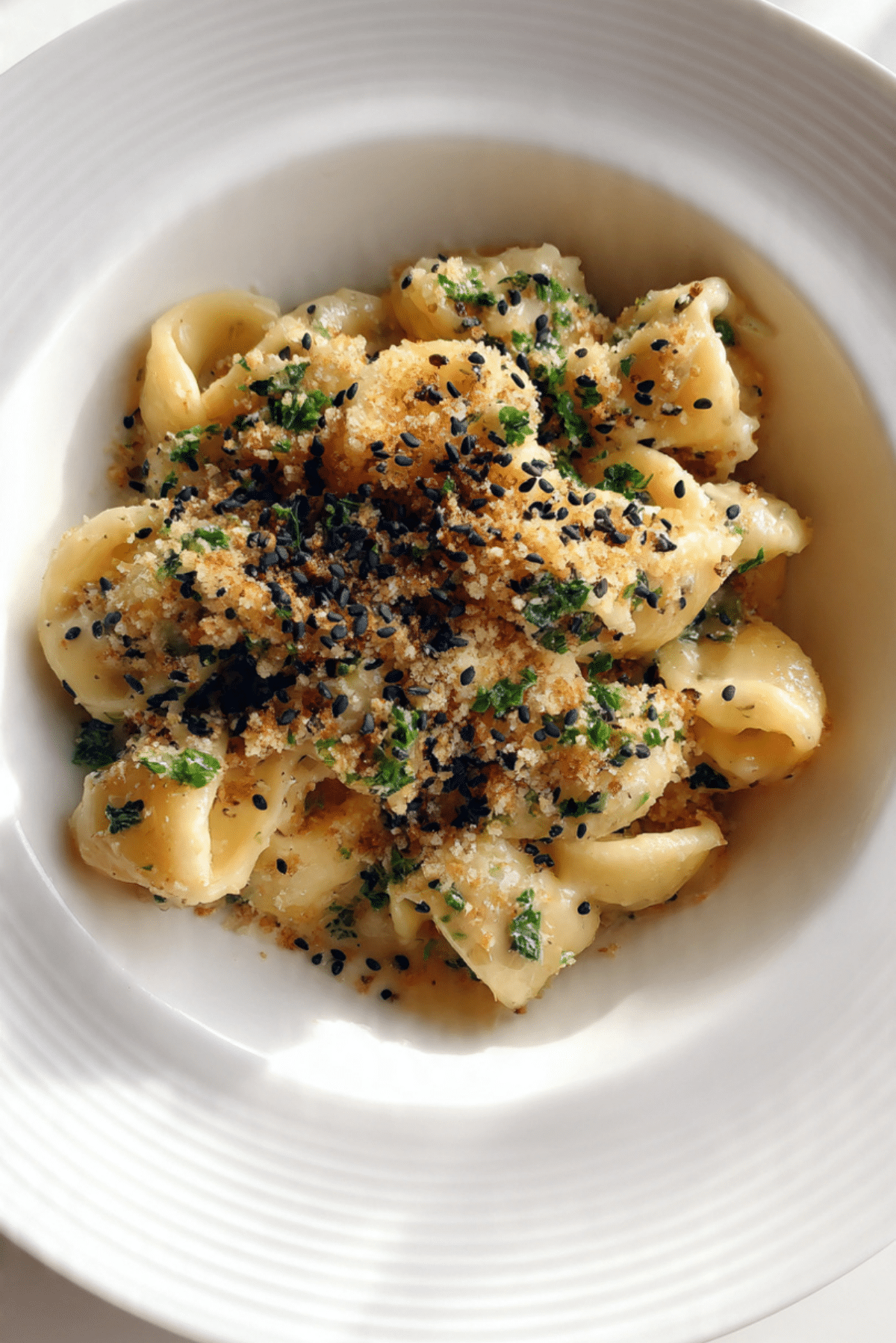 Cheese and Parsley Pasta
