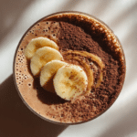 Chocolate Peanut Butter Banana Smoothie