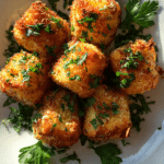 Mozzarella Stuffed Turkey Meatballs