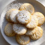 Lemon Rosemary Cornmeal Cookies