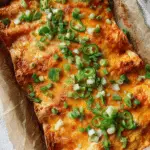 No-Roll Sheet Pan Chicken Enchiladas
