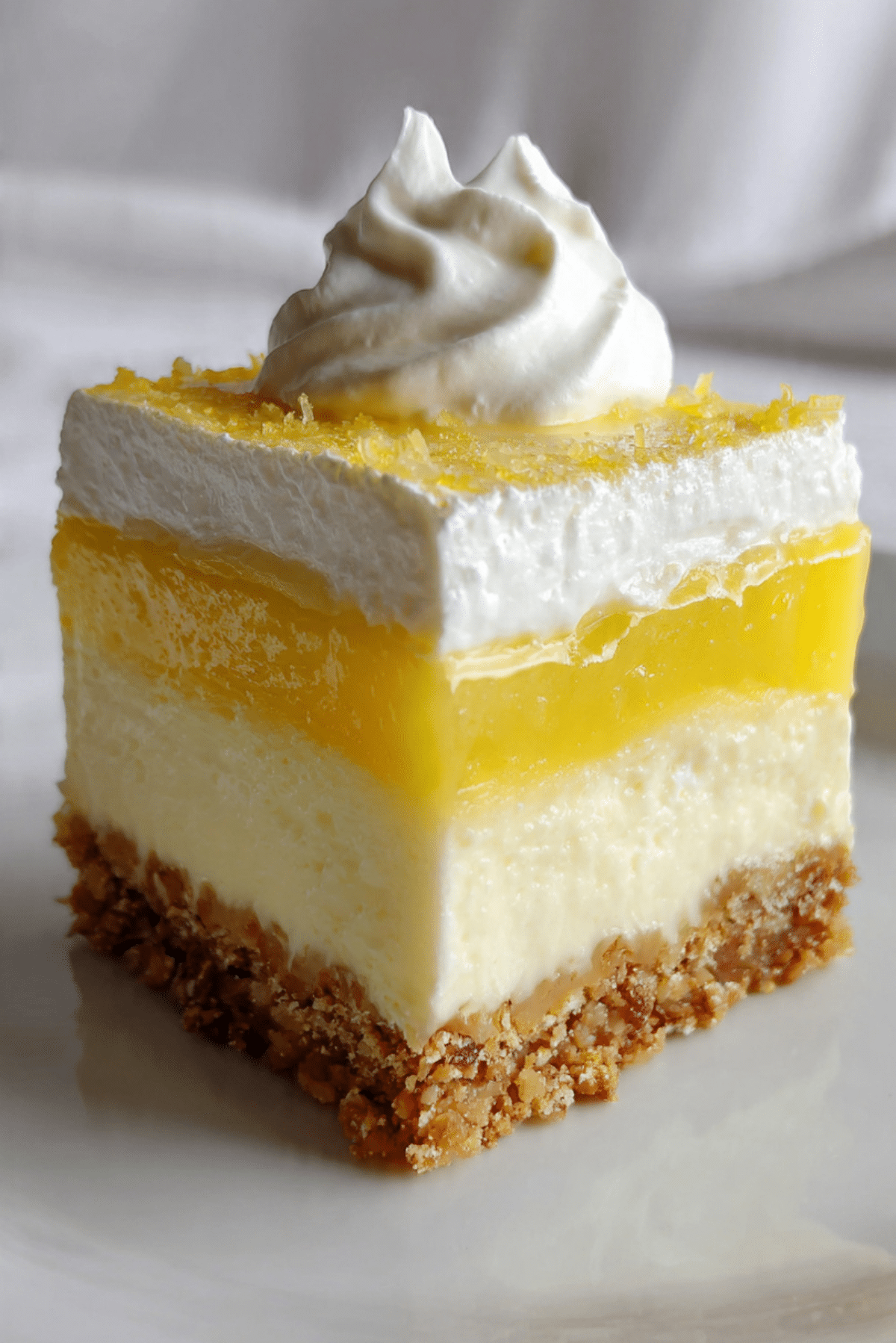 4 Layer Lemon Dessert with Pecan Sandies Crust