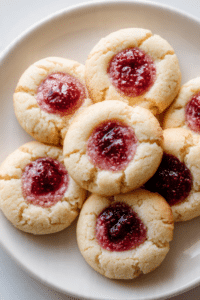 5 Ingredient Raspberry Cheesecake Cookies