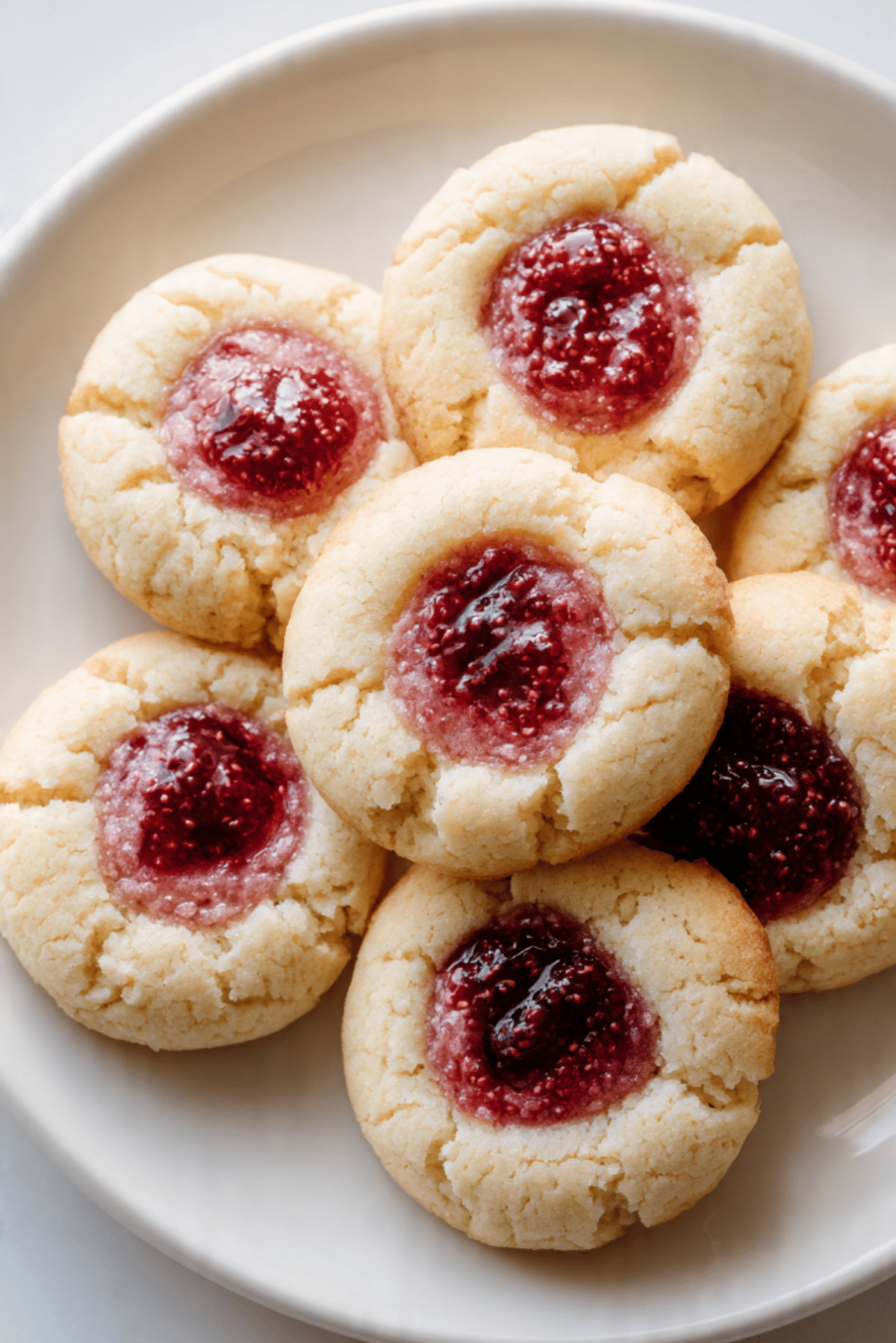 5 Ingredient Raspberry Cheesecake Cookies