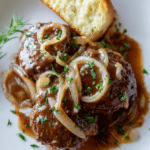 French Onion Salisbury Steak