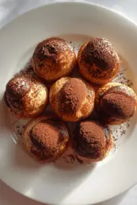 Chocolate Choux Pastry Buns