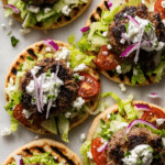 Greek-Style Lamb Burgers
