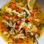 Anti Inflammatory Cauliflower Chicken Soup
