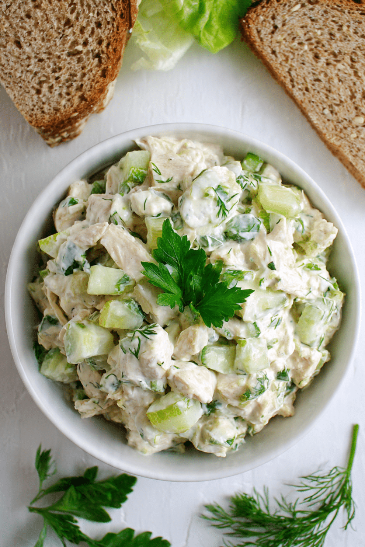 Dill Pickle Chicken Salad