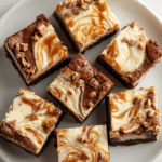 Milky Way Caramel Cheesecake Brownies