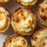 Cheesy Mini Potato Gratin Stacks (Muffin Tin)