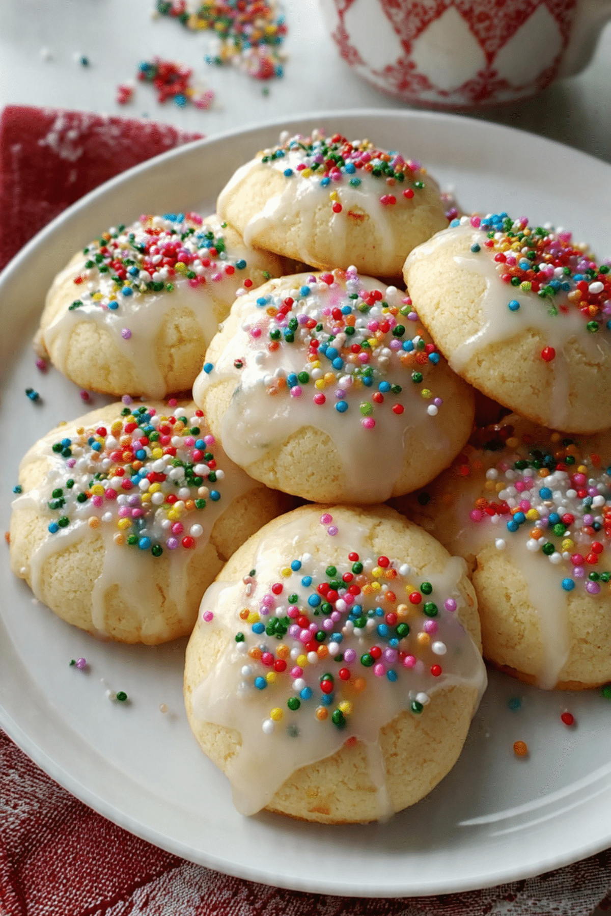 Italian Ricotta Christmas Cookies