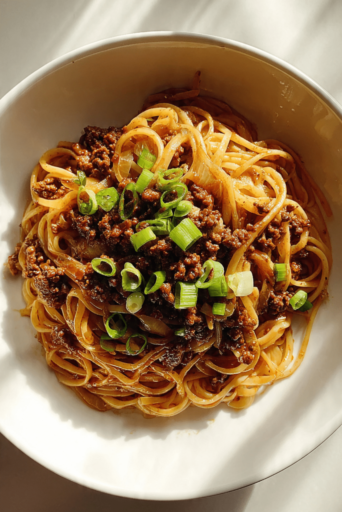 Szechuan Beef Pasta