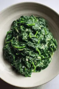 Easy Creamed Spinach