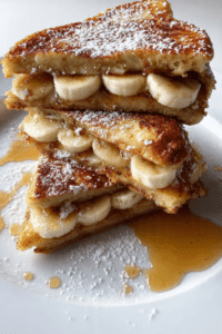 Banana French Toast Sandwiches