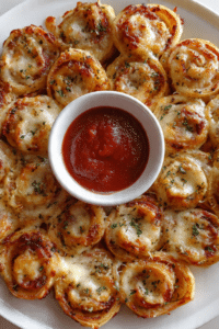 Pizza Rolls Recipe for a Mini Pizza Party