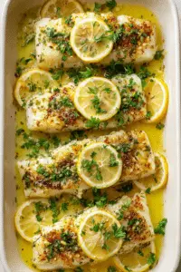 Chilean Sea Bass (Oven Baked)