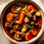 Slow Cooker Sweet Potato Beef Stew
