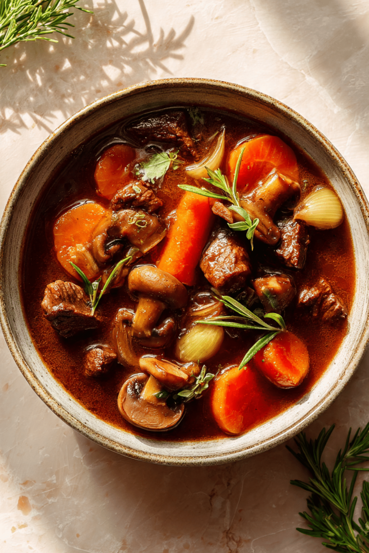 Slow Cooker Sweet Potato Beef Stew