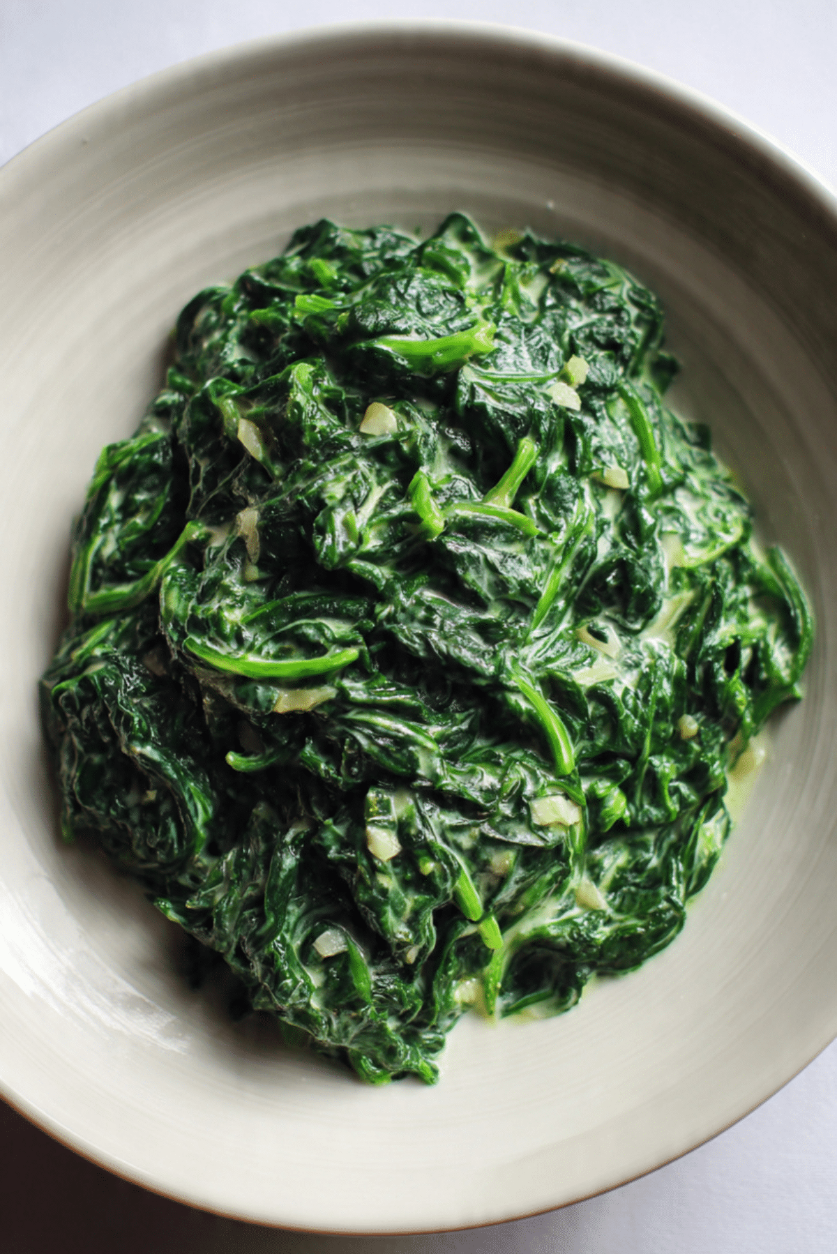 Easy Creamed Spinach