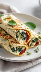 Copycat Spinach, Feta and Egg White Wraps