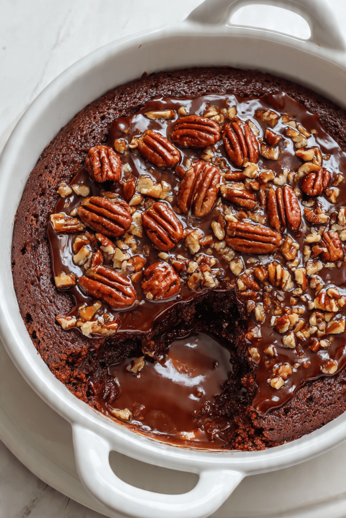 Chocolate Turtle Cake