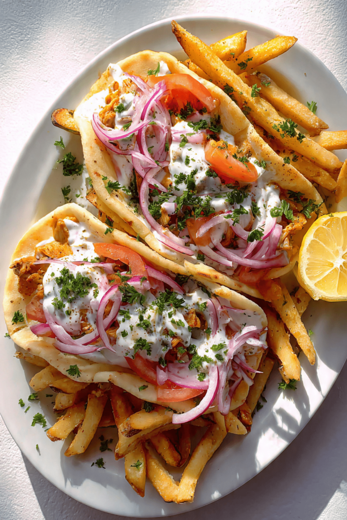 Gyros Smashed Tacos