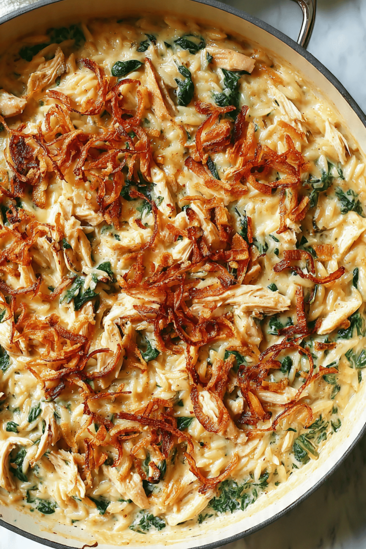 Monterey Chicken One Pan Orzo