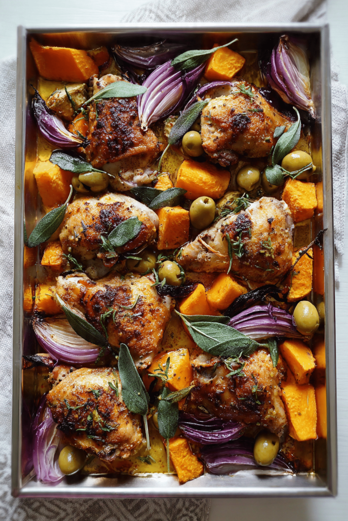 Chicken & Sage Traybake