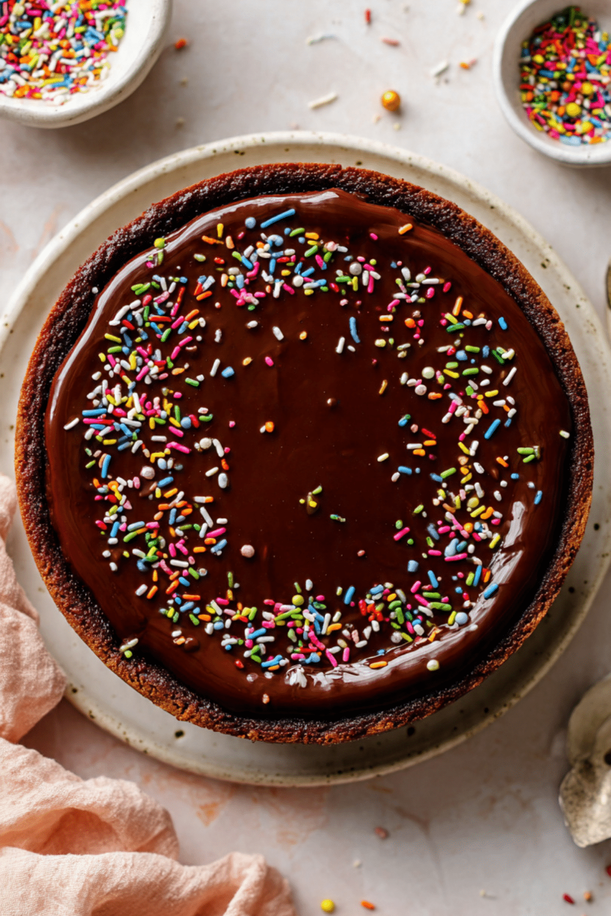 Cosmic Brownie Cheesecake