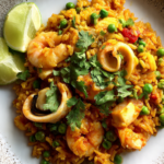 Arroz Con Mariscos (Puerto Rican Seafood Rice)