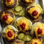 Sheet Pan Cabbage Burgers