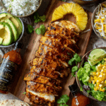 Chicken Al Pastor Kebab