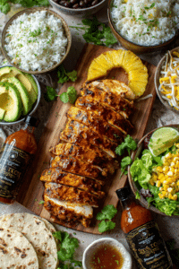 Chicken Al Pastor Kebab