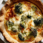 Broccoli and Caramelized Onion Quiche
