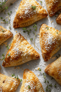 Fig, Goat Cheese and Thyme Puff Pasties