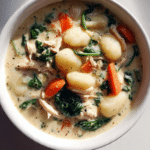 Olive Garden Style Chicken & Gnocchi Soup