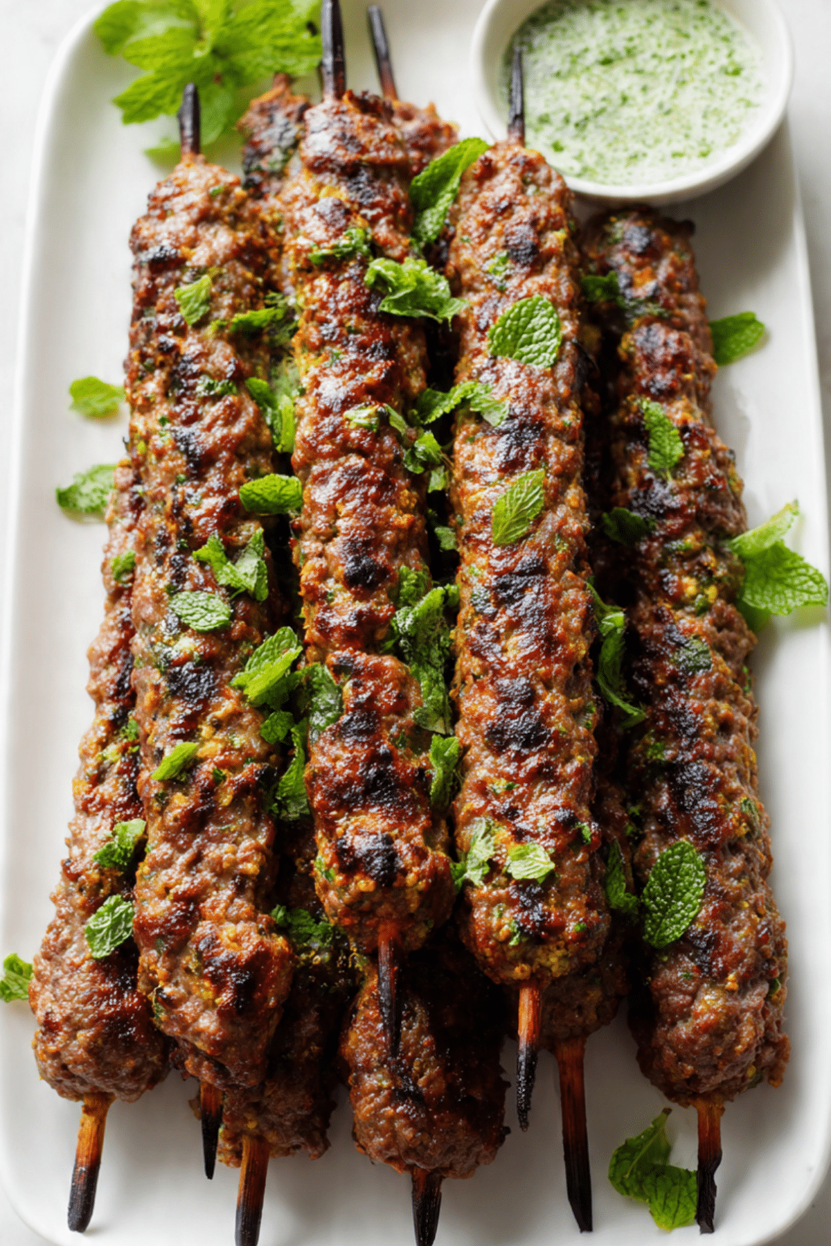 Seekh Kebab (Ground Beef Skewers)