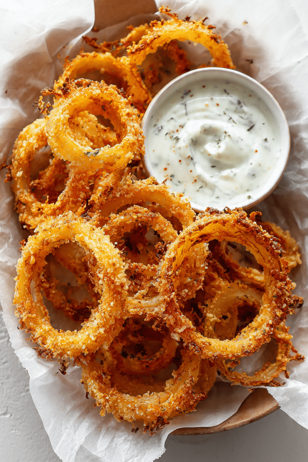 2 Ingredient Onion Ring Chips (Low Carb)