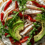 Mediterranean Turkey Wrap