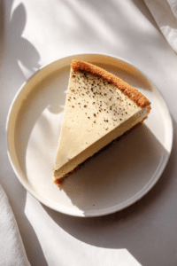 Vanilla Bean Brown Butter Cheesecake