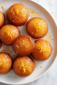 Orange Ginger Honey Cakes