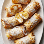 Pineapple Cheesecake Stuffed Eggrolls