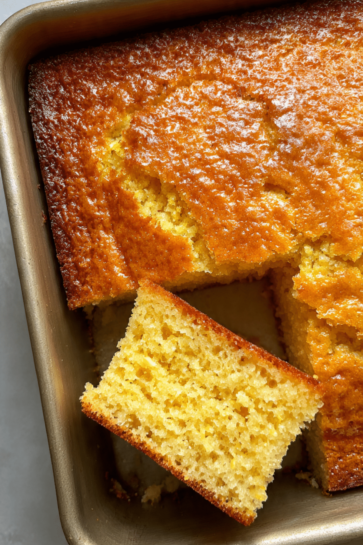 Sweet Cream Cornbread