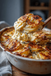 Cheesy Boursin Scalloped Potatoes