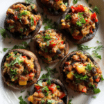 Sausage-Stuffed Portobello Mushrooms