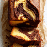 Coffee Cinnamon Marble Cake