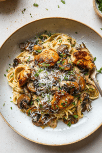 Chicken Boscaiola Pasta