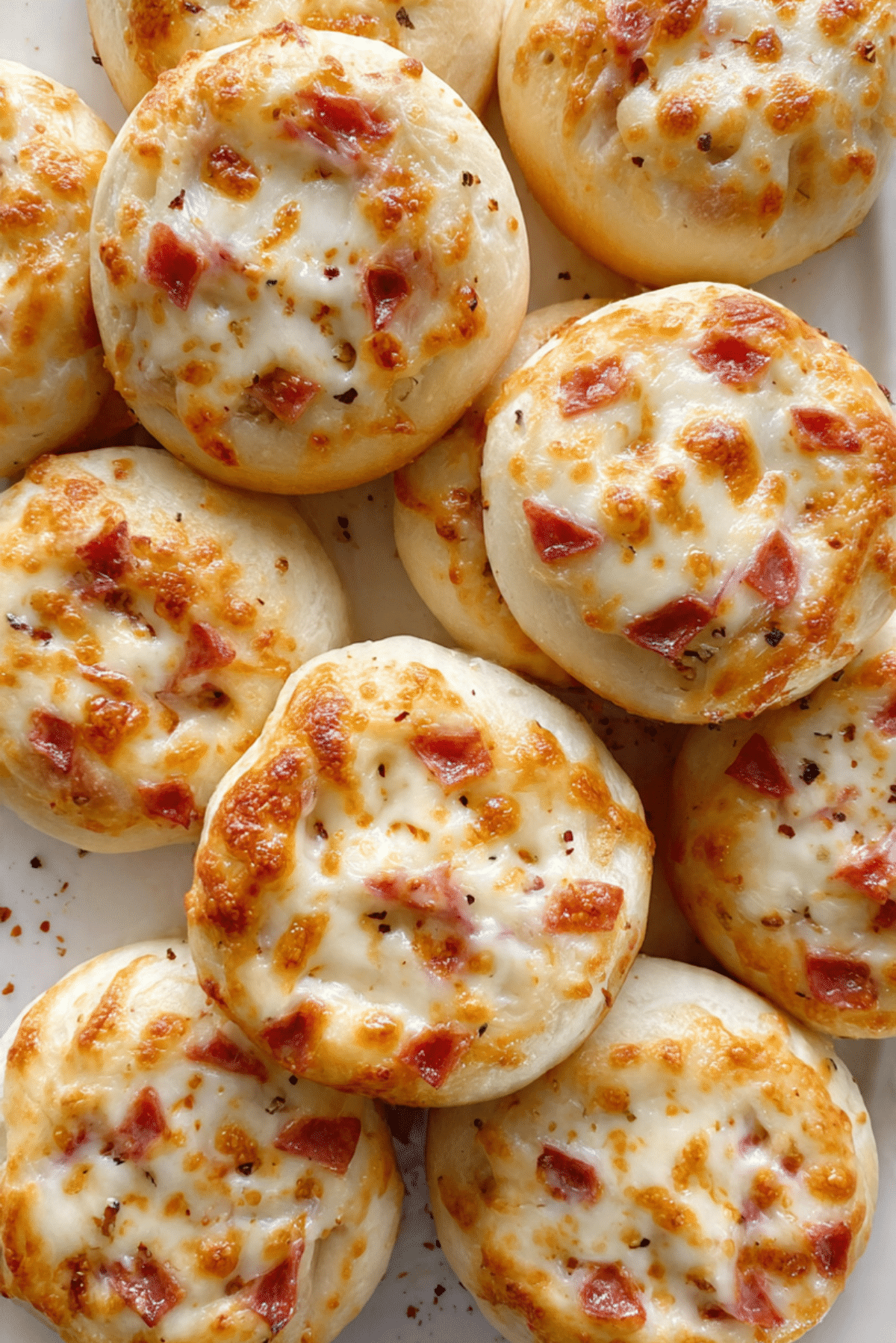 Cottage Cheese Pizza Buns