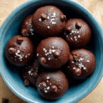 Healthy Date Brownie Bites (Flourless + No Sugar Added)